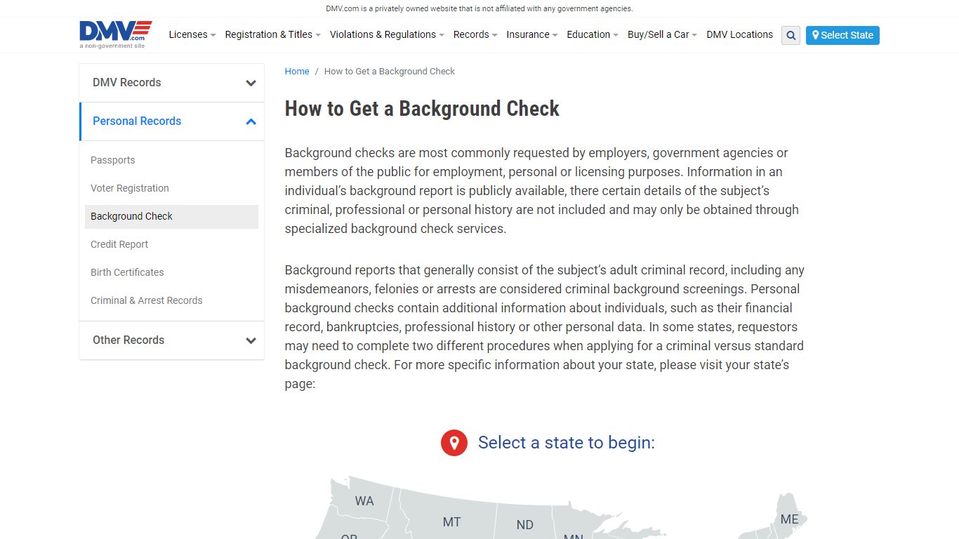 How to Get a Background Check | DMV.com